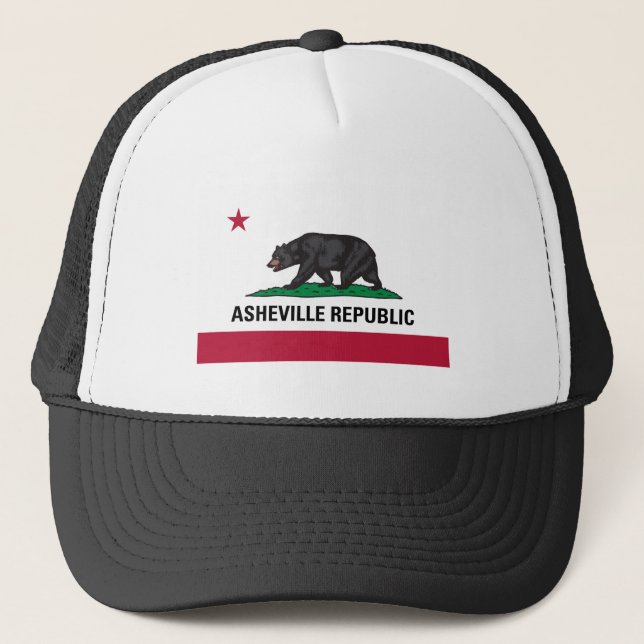 Asheville Republic Trucker Hat (Front)