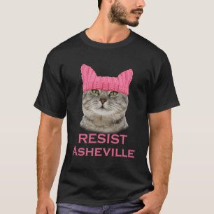 Asheville Resist Persist March Cat K T-Shirt