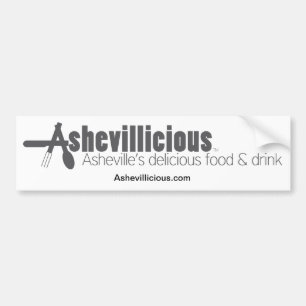 Ashevillicious Bumper Sticker