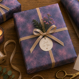 Ashfall Afterglow Wrapping Paper Sheet
