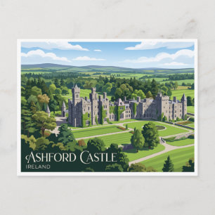 Ashford Castle Cong Ireland Postcard