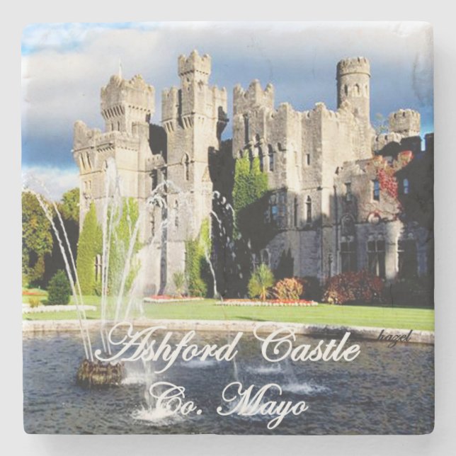 Ashford Castle, Cong, Mayo, Ireland, Irish Coaster (Front)