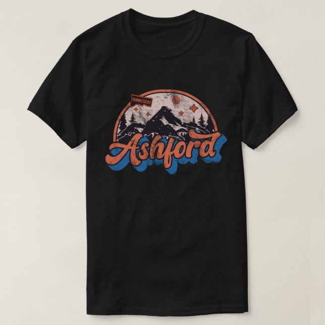 Ashford, Connecticut T-Shirt (Design Front)
