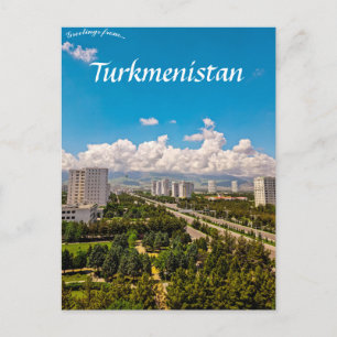 Ashgabat Turkmenistan Postcard