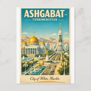 Ashgabat, Turkmenistan travel in 2026 Postcard