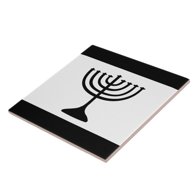 Ashkenazi Yiddish Flag Tile (Side)