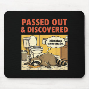 Ashland Liquor Bandit Raccoon Funny  Mouse Mat