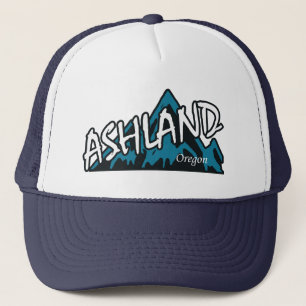 Ashland Oregon Mountains Trucker Hat