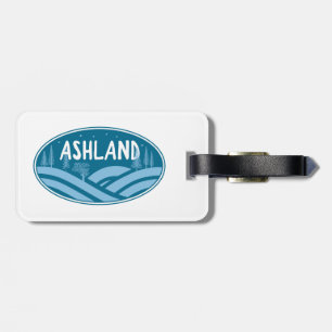 Ashland Oregon Outdoors Luggage Tag