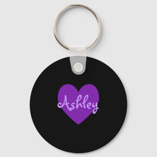 Ashley in Purple Key Ring