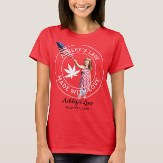 Ashley law flag t-shirt