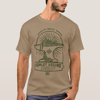 Ashley Lozano Jewellery Anvil Shirt - Forest Green