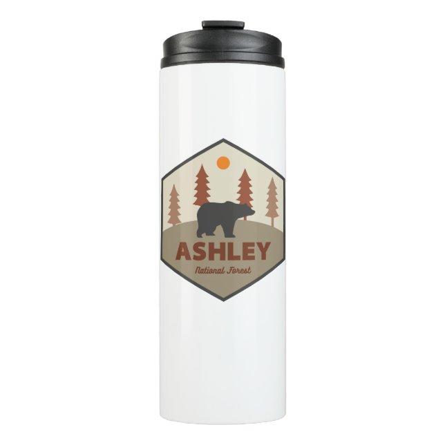 Ashley National Forest Bear Thermal Tumbler (Front)