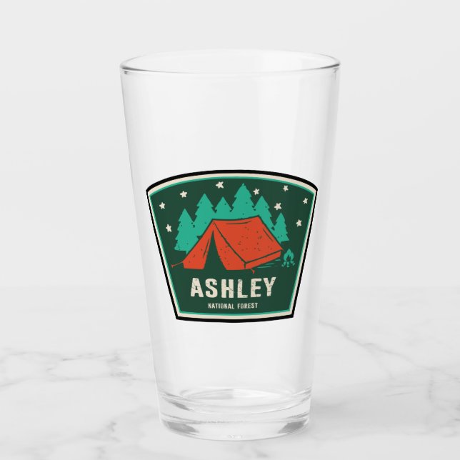Ashley National Forest Camping Glass (Front)