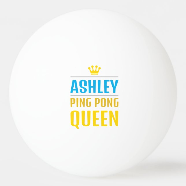 Ashley Ping Pong Ball (Front)