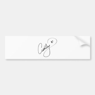Ashley Signature Bumper Sticker