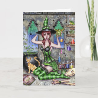 Ashlyn - Potion Witch Card
