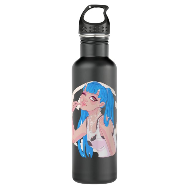 Ashnikko Cartoon Classic T Shirt 710 Ml Water Bottle (Front)