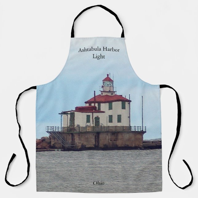 Ashtabula Harbour Light apron (Front)