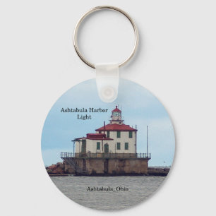 Ashtabula Harbour Light key chain