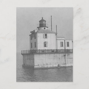 Ashtabula Harbour Lighthouse Postcard