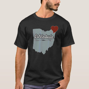 Ashtabula  Ohio OH City State USA  Cute Souvenir T-Shirt