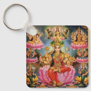 Ashtalakshmi - Eight forms of Lakshmi Key Ring