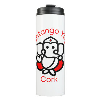 Ashtanga Yoga Cork Thermal Tumbler