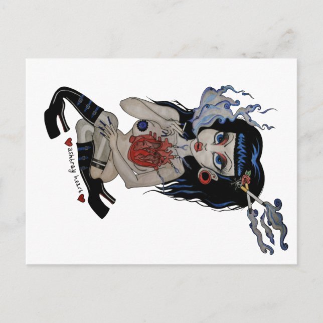 ASHTRAY HEART POSTCARD (Front)