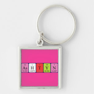 Ashtyn periodic table name keyring