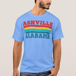 Ashville Alabama AL Gift Love Souvenir Retro Vinta T-Shirt