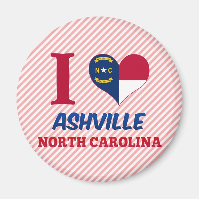 Ashville, North Carolina Magnet (Front)