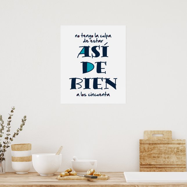 Así de bien a los 50 poster (Kitchen)