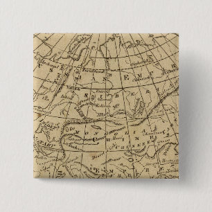 Asia 10 15 cm square badge