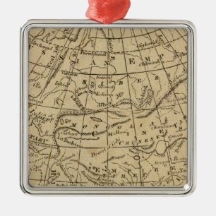 Asia 10 metal tree decoration