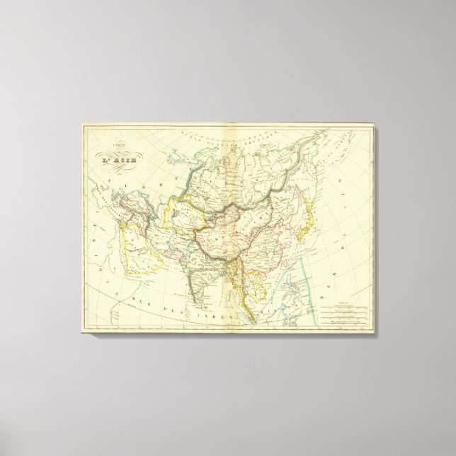 Asia 12 canvas print (Front)
