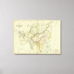 Asia 12 canvas print