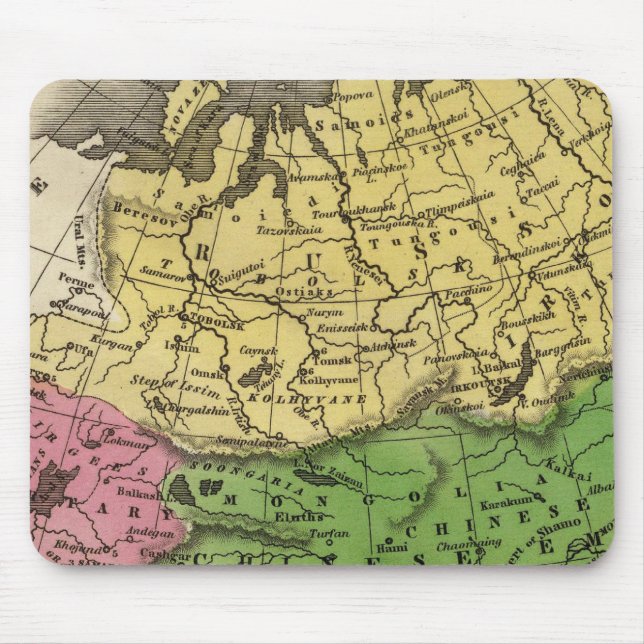 Asia 12 mouse mat (Front)