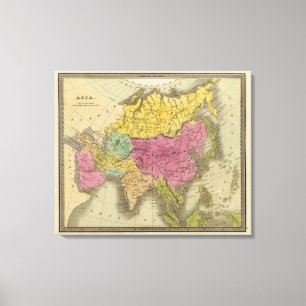 Asia 13 canvas print