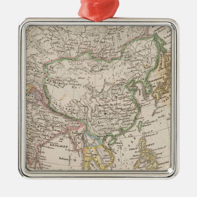 Asia 13 metal tree decoration (Front)