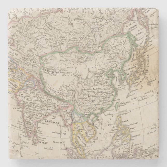 Asia 13 stone coaster (Front)