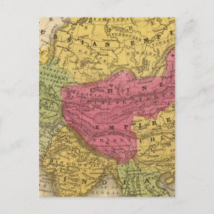 Asia 14 postcard