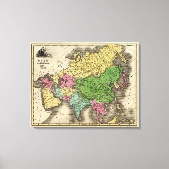 Asia 15 canvas print (Front)