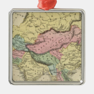 Asia 15 metal tree decoration