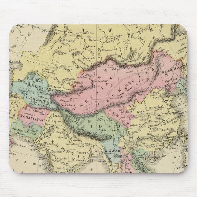 Asia 15 mouse mat (Front)