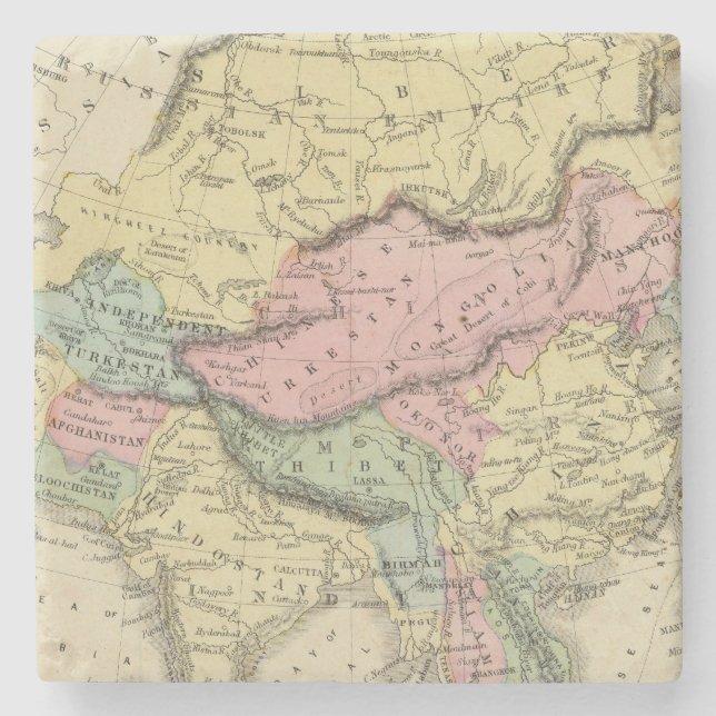 Asia 15 stone coaster (Front)