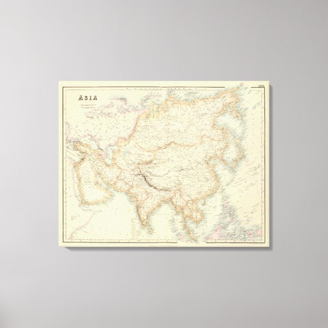Asia 16 canvas print (Front)