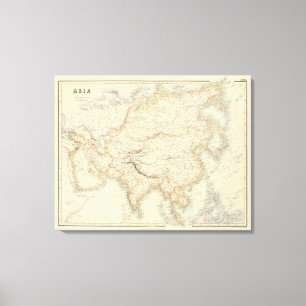 Asia 16 canvas print