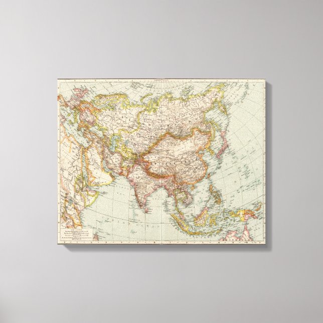 Asia 17 canvas print (Front)