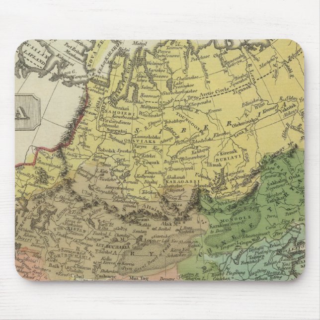 Asia 17 mouse mat (Front)